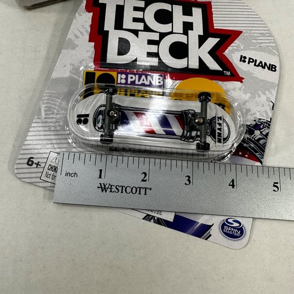 Tech Deck PlanB Barber Pole Common Skateboard Fingerboard New - Picture 8 of 10
